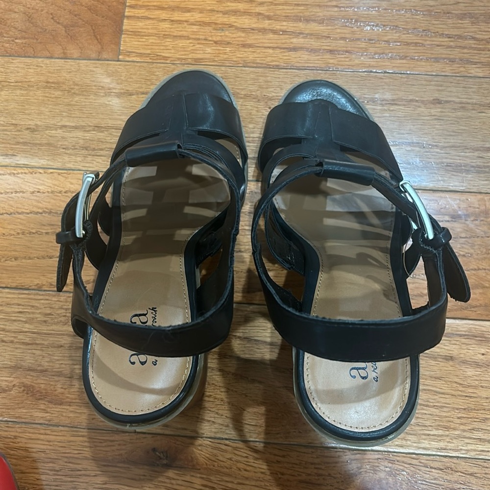 Black high heels